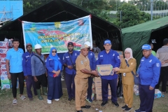 Dirut PTAM Jayapura Pastikan Bantuan Air Tangki dan AMDK Tersalurkan di Posko Kebakaran Dok V