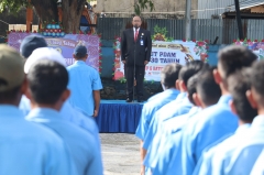 Direktur Utama Sebagai Inspektur Upacara Dalam Rangka Hut Ke 30 PDAM Jayapura