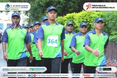 PTAM Jayapura mengikuti lomba gerak jalan dalam rangka HUT ke-78 Republik Indonesia